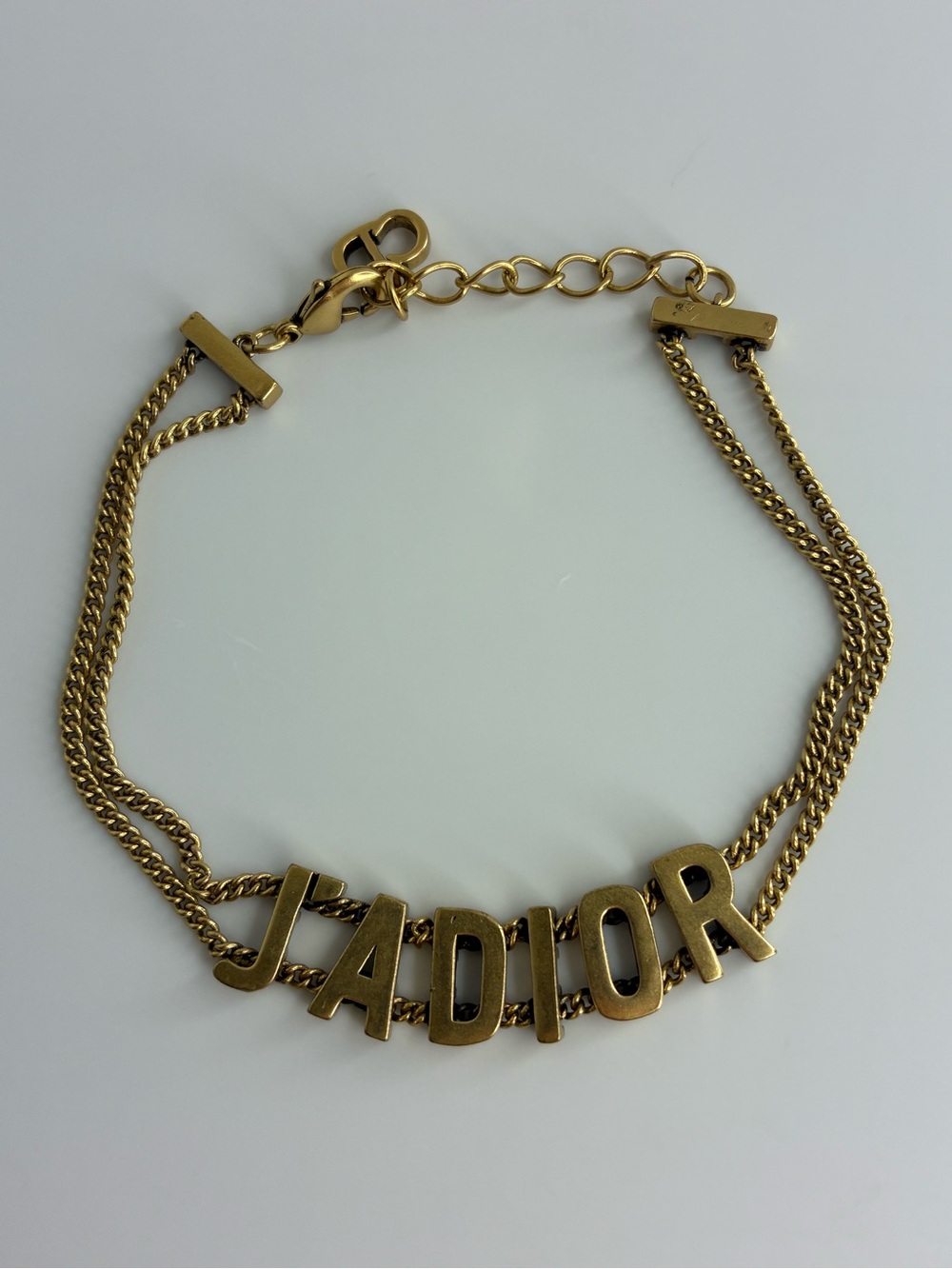 Vintage J'Adior Gold-Tone Statement Bracelet